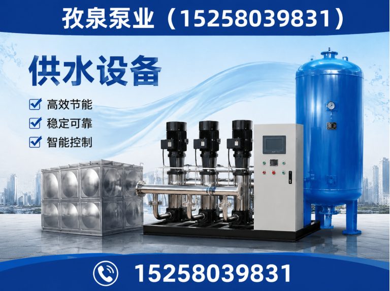 温州供水设备展示图